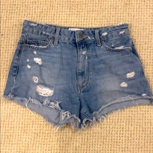 Jean shorts